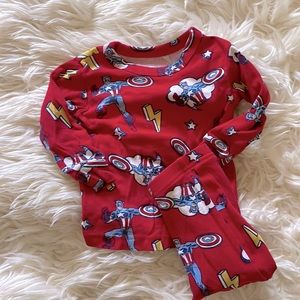Baby gap captain America pjs